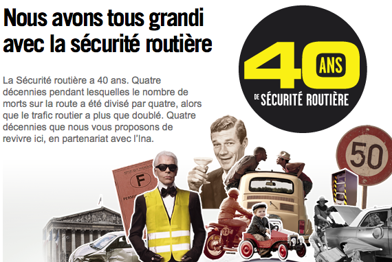 Les 40 ans de la Sécurité routière