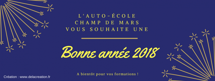 Meilleurs vœux pour l’année 2018